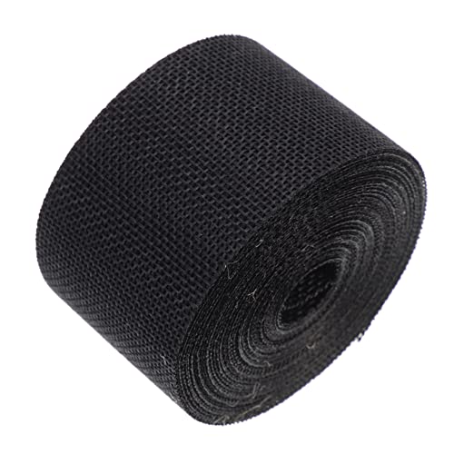 BATHVEVE 1 Rolle Gurtbandimitat aus Leinen seidenband ribbon Geschenkverpackungsband eheringe dekobänder für Nähen weihnachtsdeko Blumenstrauß-Wickelband DIY-Bänder basteln betäuben Black BATHVEVE 1 Rolle Gurtbandimitat aus Leinen seidenband ribbon Geschenkverpackungsband eheringe dekobänder für Nähen weihnachtsdeko Blumenstrauß-Wickelband DIY-Bänder basteln betäuben Black von BATHVEVE
