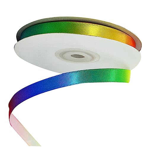 BATHVEVE 1 Rolle Regenbogenband Stoff Band Zum Verpacken Wickeln Bänder Zum Basteln Wickelband Regenbogen-dekorationen Verpackungsband Farbiges Band Bänder Für Handwerk Bunt BATHVEVE 1 Rolle Regenbogenband Stoff Band Zum Verpacken Wickeln Bänder Zum Basteln Wickelband Regenbogen-dekorationen Verpackungsband Farbiges Band Bänder Für Handwerk Bunt von BATHVEVE