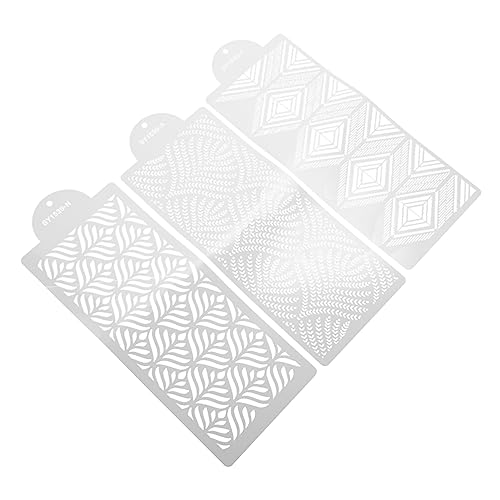 BATHVEVE 1 Satz 3 Stück Kuchenkantenform Schablone Formen zum Backen Kuchenform Plastik BATHVEVE 1 Satz 3 Stück Kuchenkantenform Schablone Formen zum Backen Kuchenform Plastik von BATHVEVE