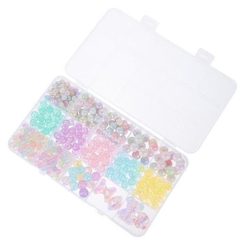 BATHVEVE 1 Satz Acrylperlen Set für DIY Schmuckherstellung Leuchtende Nachtsternperlen für Armbänder und Handfreundlich und Vielseitig Einsetzbar für Kreative Bastelprojekte BATHVEVE 1 Satz Acrylperlen Set für DIY Schmuckherstellung Leuchtende Nachtsternperlen für Armbänder und Handfreundlich und Vielseitig Einsetzbar für Kreative Bastelprojekte von BATHVEVE