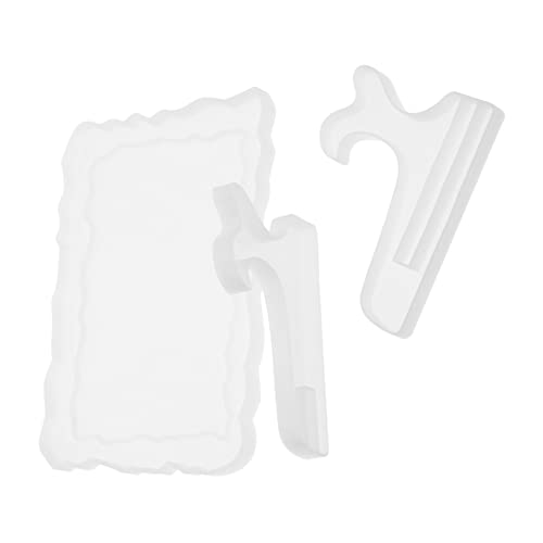 BATHVEVE 1 Satz Fotorahmenform -Set Desktop-Schmuckform Herstellung Schimmel für Fotorahmen kreative Epoxidform bilderrahmen Formen für Handwerk handgefertigte Handwerksform Kieselgel Weiß BATHVEVE 1 Satz Fotorahmenform -Set Desktop-Schmuckform Herstellung Schimmel für Fotorahmen kreative Epoxidform bilderrahmen Formen für Handwerk handgefertigte Handwerksform Kieselgel Weiß von BATHVEVE