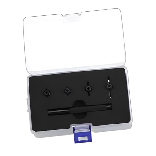 BATHVEVE 1 Satz Leder Lochstanzer Set Abnehmbares Lochwerkzeug für Diy Projekte Geeignet für Leder und Dünne Metallblätter Einfach zu Transportieren für Anfänger von BATHVEVE