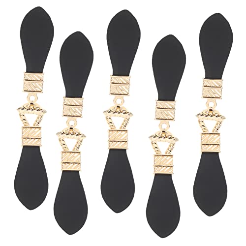 BATHVEVE 1 Satz Metallschnalle Mantel-ersatzknöpfe Pullover-kettenclips Schließe Knopfnadeln Haken Mantelknöpfe Bastelzubehör Knebelschnallen Mantelverschluss Kleidung Pu-leder Black 5 Paar BATHVEVE 1 Satz Metallschnalle Mantel-ersatzknöpfe Pullover-kettenclips Schließe Knopfnadeln Haken Mantelknöpfe Bastelzubehör Knebelschnallen Mantelverschluss Kleidung Pu-leder Black 5 Paar von BATHVEVE