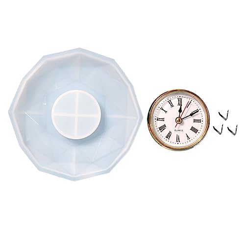 BATHVEVE 1 Satz Polygonale Uhrenform Gießform für Uhr Form zur Herstellung von Uhrenplatten Fondant herrenuhren Uhr Epoxidform zum Selbermachen Harzform für Wanduhren Kieselgel Golden BATHVEVE 1 Satz Polygonale Uhrenform Gießform für Uhr Form zur Herstellung von Uhrenplatten Fondant herrenuhren Uhr Epoxidform zum Selbermachen Harzform für Wanduhren Kieselgel Golden von BATHVEVE