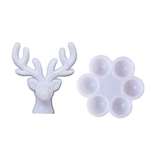 BATHVEVE 1 Satz Silikon Schmuck Aufbewahrungsbox Form DIY Ohrstecker Rack Gießform Eier Container Gießform für Kreative Schmuckgestaltung Langlebig und Wiederverwendbar von BATHVEVE