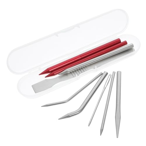BATHVEVE 1 Satz Stricknadel-Set groß Kreuzstichnadeln Stricknadeln häkeln Anlasser austauschbare Stricknadeln für Stickereien Plastik -Stricknadeln Armband Spitzennadel Luftfahrtaluminium von BATHVEVE