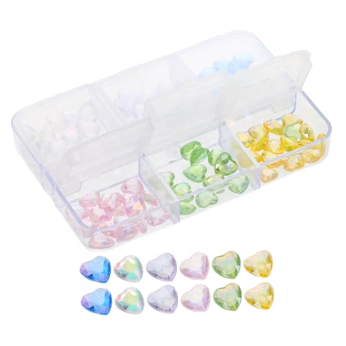 BATHVEVE 1 Schachtel Nageldiamant Nagelanhänger Und Edelsteine Nagelschmuck Für Nagelkunst Nagelschmuck Und Charms Nagelperlen Für Nagelkunst Nagel Charms Nagelkunst-anhänger Harz von BATHVEVE