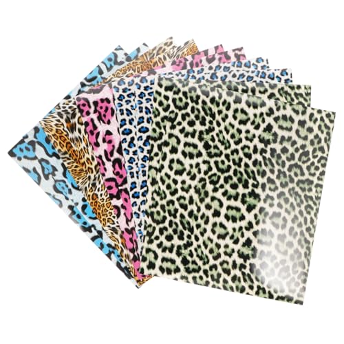 BATHVEVE 10 Blatt Leopardenmuster Wärmeübertragungsfolie Kleidung Wärmeübertragungsfolie Wärmeübertragungsmembran Schriftzug Membran Kleidung Heiße Karte DIY Stofffolie Schriftzugfolie Pu BATHVEVE 10 Blatt Leopardenmuster Wärmeübertragungsfolie Kleidung Wärmeübertragungsfolie Wärmeübertragungsmembran Schriftzug Membran Kleidung Heiße Karte DIY Stofffolie Schriftzugfolie Pu von BATHVEVE