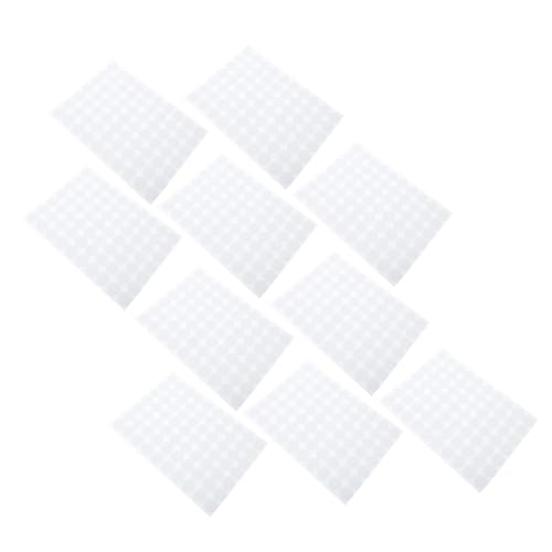 BATHVEVE 10 Blatt Punkt doppelseitiger Klebstoff runden runde Aufkleber doppelseitige Aufkleber für Aufkleber Masse Form Dot -Aufkleber Klebespachtel Klebebänder doppelseitiger Kitt Schaum von BATHVEVE