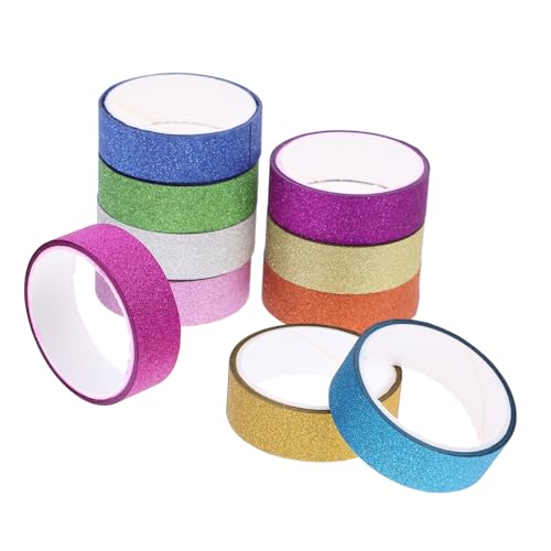 BATHVEVE 10 Rollen Bunte DIY Washi Tapes Dekorative Klebebänder für Scrapbooking Journaling und Bastelprojekte Vielseitig Einsetzbar und Einfach zu Lagern BATHVEVE 10 Rollen Bunte DIY Washi Tapes Dekorative Klebebänder für Scrapbooking Journaling und Bastelprojekte Vielseitig Einsetzbar und Einfach zu Lagern von BATHVEVE
