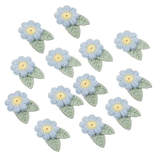 BATHVEVE 10 Stück Blumenbeete Selber Machen Stickstoff Stich Flicken Aufnähen Dekorativ Zubehör Stickerei Für 3d-blumenbeet Flecken Stickaufnäher Nähen Patch Bestickt Dekoration Blue BATHVEVE 10 Stück Blumenbeete Selber Machen Stickstoff Stich Flicken Aufnähen Dekorativ Zubehör Stickerei Für 3d-blumenbeet Flecken Stickaufnäher Nähen Patch Bestickt Dekoration Blue von BATHVEVE