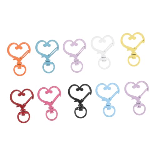 BATHVEVE 10 Stück Drehbare Schlüsselringe Metall Teiliges für Taschen Gürtel Schuhe DIY Projekte zum Dekorieren von Handtaschen Armbändern und Mehr BATHVEVE 10 Stück Drehbare Schlüsselringe Metall Teiliges für Taschen Gürtel Schuhe DIY Projekte zum Dekorieren von Handtaschen Armbändern und Mehr von BATHVEVE