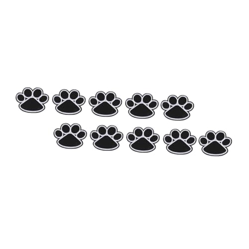 BATHVEVE 10 Stück Hundepfoten Aufnäher Bügelbilder für Kleidung Selbstklebende Flicken zur Dekoration von Taschen Schuhen und Einzigartiges Design für Styles BATHVEVE 10 Stück Hundepfoten Aufnäher Bügelbilder für Kleidung Selbstklebende Flicken zur Dekoration von Taschen Schuhen und Einzigartiges Design für Styles von BATHVEVE