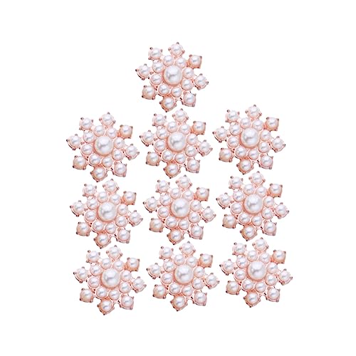BATHVEVE 10 Stück Pearl Patch Accessoires bastelsachen Blumenformdekor Blumenornamente Blumen selber machen Blumendeko selber machen Rose BATHVEVE 10 Stück Pearl Patch Accessoires bastelsachen Blumenformdekor Blumenornamente Blumen selber machen Blumendeko selber machen Rose von BATHVEVE