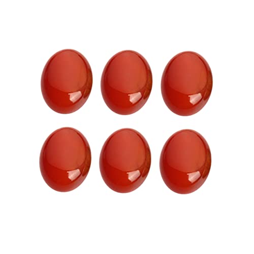 BATHVEVE 10 Stück Red Jade Schmuckzubehör Zeitvorräte Poliert Gestürzt Cabochons Getrommelter Stein Reiz Trommelsteine und Kristalle Perlen Edelstein Patch Achat Rot BATHVEVE 10 Stück Red Jade Schmuckzubehör Zeitvorräte Poliert Gestürzt Cabochons Getrommelter Stein Reiz Trommelsteine und Kristalle Perlen Edelstein Patch Achat Rot von BATHVEVE