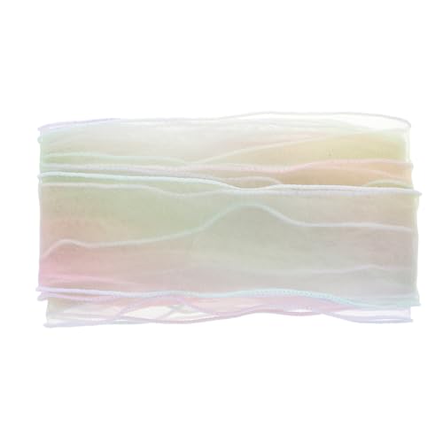 BATHVEVE 10 Stück Teiliges Dekoband Regenbogen Schneeband für DIY Bastelprojekte Hochwertige Verpackungs und Dekorationsbänder für Hochzeiten Partys und Geschenkverpackungen von BATHVEVE
