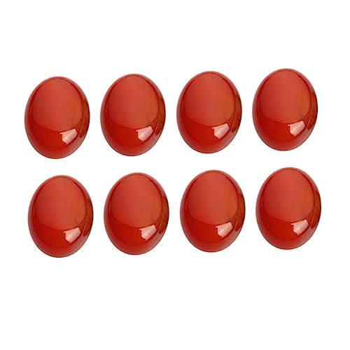 BATHVEVE 10 Stück Zeit Edelsteinschmuck ovale Steincabochons Cabochons mit flacher Rückseite Schmuckset Achat Patch Reiz Schmuckzubehör und Zubehör Achat-Edelstein-Patch rot BATHVEVE 10 Stück Zeit Edelsteinschmuck ovale Steincabochons Cabochons mit flacher Rückseite Schmuckset Achat Patch Reiz Schmuckzubehör und Zubehör Achat-Edelstein-Patch rot von BATHVEVE