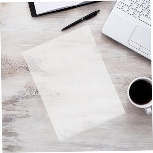 BATHVEVE 100 Stück Kunststoff ordner Sichthüllen Transparent Große Kapazität Dokumententaschen Für Büro Schule Zuhause Organisieren BATHVEVE 100 Stück Kunststoff ordner Sichthüllen Transparent Große Kapazität Dokumententaschen Für Büro Schule Zuhause Organisieren von BATHVEVE