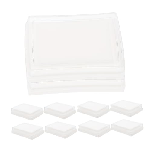 BATHVEVE 10Stücke DIY Leere Stempelkissen Waschbare Fingerabdruck Tintenkissen für Scrapbooking und Handwerk Hohe Farbqualität für Kreative Projekte BATHVEVE 10Stücke DIY Leere Stempelkissen Waschbare Fingerabdruck Tintenkissen für Scrapbooking und Handwerk Hohe Farbqualität für Kreative Projekte von BATHVEVE