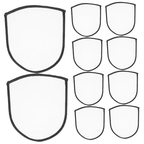 BATHVEVE 10Stücke Sublimations Patches Blanko Bügel Patch DIY Stickerei Wärmeübertragung Pflaster für Kleidung Hüte Rucksäcke für Bastelprojekte und Designs BATHVEVE 10Stücke Sublimations Patches Blanko Bügel Patch DIY Stickerei Wärmeübertragung Pflaster für Kleidung Hüte Rucksäcke für Bastelprojekte und Designs von BATHVEVE