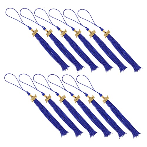 BATHVEVE 12 Stück Teiliges Abschluss Quasten für Doktorhüte Dekorative Quasten Royalblau für Abschlussfeiern Leicht und Langlebig für Diy Dekorationen und Erinnerungsfotos BATHVEVE 12 Stück Teiliges Abschluss Quasten für Doktorhüte Dekorative Quasten Royalblau für Abschlussfeiern Leicht und Langlebig für Diy Dekorationen und Erinnerungsfotos von BATHVEVE
