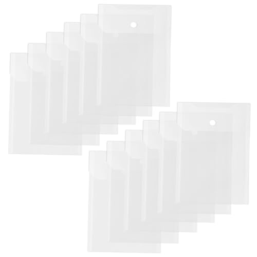 BATHVEVE 12 Stück Teiliges Dokumententaschen mit Druckknopf Transparente Stabile Dokumentenmappe Leichter Organizer für Wichtige Unterlagen Praktisch für Büro und Zuhause BATHVEVE 12 Stück Teiliges Dokumententaschen mit Druckknopf Transparente Stabile Dokumentenmappe Leichter Organizer für Wichtige Unterlagen Praktisch für Büro und Zuhause von BATHVEVE