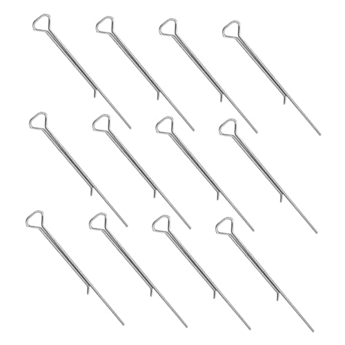 BATHVEVE 12 Stück Teiliges Kerzenwick Halter aus Kohlenstoffstahl Wick Zentrierwerkzeug für Kerzenherstellung Stabiler Metalldocht Halter für DIY Kerzen für Anfänger und Kreative BATHVEVE 12 Stück Teiliges Kerzenwick Halter aus Kohlenstoffstahl Wick Zentrierwerkzeug für Kerzenherstellung Stabiler Metalldocht Halter für DIY Kerzen für Anfänger und Kreative von BATHVEVE