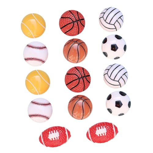 BATHVEVE 14 Stück Teiliges Resin mit Fußball und Basketball Motiven Flache DIY Schmuckteile Langlebige Harz Ornamente für Haarbänder Handyhüllen Taschen Schuhe und Kreative Bastelideen BATHVEVE 14 Stück Teiliges Resin mit Fußball und Basketball Motiven Flache DIY Schmuckteile Langlebige Harz Ornamente für Haarbänder Handyhüllen Taschen Schuhe und Kreative Bastelideen von BATHVEVE