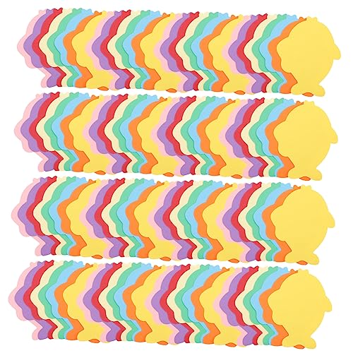 BATHVEVE 140 Stück Teiliges Buntes Papier Deko Fisch für Diy Bastelprojekte Sichere Langlebige Papier Schneideformen für Klassenzimmerdekoration Ankündigungsrahmen Sommerfeste von BATHVEVE