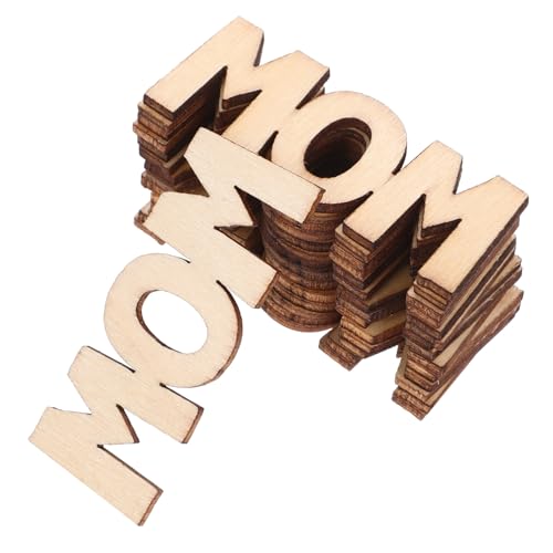 BATHVEVE 15 Stück Holzhandwerk Mama Zeichen Muttertag Füllstoffe Basteln für Mama Verzierungen wandverkleidung wand polsterung Holzdekoration Holzmutterscheiben Holzausschnitte Mama hölzern BATHVEVE 15 Stück Holzhandwerk Mama Zeichen Muttertag Füllstoffe Basteln für Mama Verzierungen wandverkleidung wand polsterung Holzdekoration Holzmutterscheiben Holzausschnitte Mama hölzern von BATHVEVE