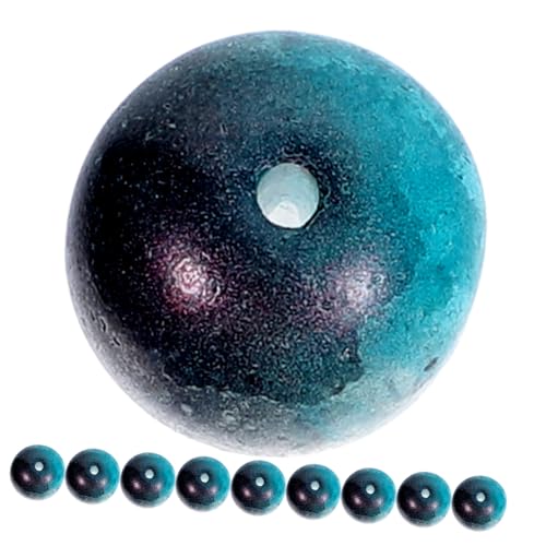 BATHVEVE 150 Stück Glasperlen mit Großem Bunte Spacer Perlen für DIY Schmuckherstellung Armbänder und Bastelprojekte für Heimdekoration und von BATHVEVE