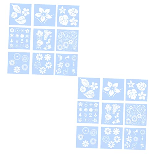 BATHVEVE 18 Stück malvorlagen Zeichnungsvorlage Bastelfarbe Schablone Blumenvorlagen Schablone Malschablone malen Vorlagen Handwerksvorlage das Haustier Weiß BATHVEVE 18 Stück malvorlagen Zeichnungsvorlage Bastelfarbe Schablone Blumenvorlagen Schablone Malschablone malen Vorlagen Handwerksvorlage das Haustier Weiß von BATHVEVE