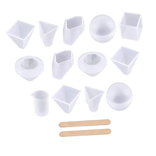 BATHVEVE 18Stücke Teiliges Silikonform Set für DIY Kunsthandwerk für Projekte und Home Dekoration Leichte und Formen für Einzigartige Designs Vielseitig Einsetzbar BATHVEVE 18Stücke Teiliges Silikonform Set für DIY Kunsthandwerk für Projekte und Home Dekoration Leichte und Formen für Einzigartige Designs Vielseitig Einsetzbar von BATHVEVE