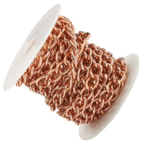 BATHVEVE 1Rolle DIY Aluminiumkette Handwerkskette für Schmuckherstellung für Halsketten Armbänder Fußkettchen und Taschenkette Dekorative Ketten für Projekte BATHVEVE 1Rolle DIY Aluminiumkette Handwerkskette für Schmuckherstellung für Halsketten Armbänder Fußkettchen und Taschenkette Dekorative Ketten für Projekte von BATHVEVE