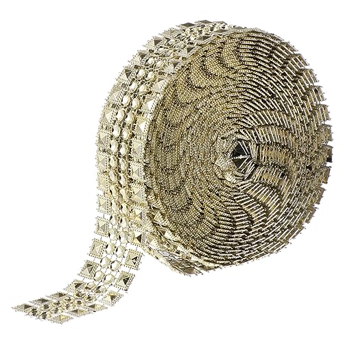 BATHVEVE 1Rolle Strassband für DIY Dekorationen Yards Glänzendes Mesh Ribbon für Hochzeitsfeiern Tischdeko Geschenkverpackungen und Bastelprojekte BATHVEVE 1Rolle Strassband für DIY Dekorationen Yards Glänzendes Mesh Ribbon für Hochzeitsfeiern Tischdeko Geschenkverpackungen und Bastelprojekte von BATHVEVE
