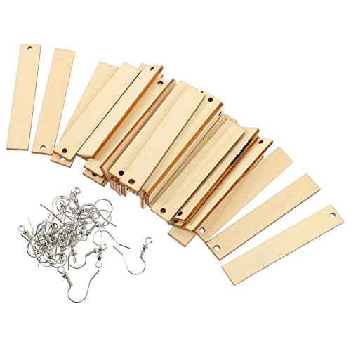 BATHVEVE 1Satz DIY Holzohrringe Unpolierte Holzrohlinge mit Ohrhaken für Schmuckgestaltung für Designs und Stilvolle Looks Bastelprojekte BATHVEVE 1Satz DIY Holzohrringe Unpolierte Holzrohlinge mit Ohrhaken für Schmuckgestaltung für Designs und Stilvolle Looks Bastelprojekte von BATHVEVE