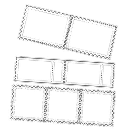 BATHVEVE 1Satz DIY Stanzformen für Bastelprojekte Schneidformen Hochwertigem Vielseitig Einsetzbar für Kartenherstellung und Scrapbooking Langlebig und Bruchsicher von BATHVEVE