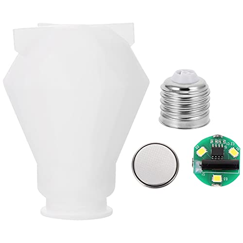BATHVEVE 1Satz Silikonform für DIY Handwerk Gießform für Glühbirnen Hochwertigem Silikon und Langlebig für Bastelprojekte und BATHVEVE 1Satz Silikonform für DIY Handwerk Gießform für Glühbirnen Hochwertigem Silikon und Langlebig für Bastelprojekte und von BATHVEVE