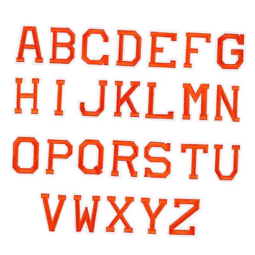 BATHVEVE 2 Buchstaben zum Aufkleben auf Stoff Flicken für Kleidung Flecken Briefe Schule personalisierte bekleidung personalisierte kleidung утюг Flicken für Jacken Flicken für Hosen Orange BATHVEVE 2 Buchstaben zum Aufkleben auf Stoff Flicken für Kleidung Flecken Briefe Schule personalisierte bekleidung personalisierte kleidung утюг Flicken für Jacken Flicken für Hosen Orange von BATHVEVE