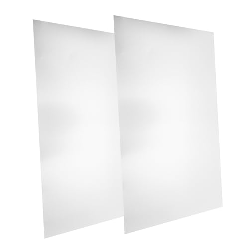 BATHVEVE 2 Stück Aluminiumblech Blanko Metallplatte für Diy Projekte und Industrielle Anwendungen Hochwertige Robuste und Tragbare Aluminiumplatte Silber BATHVEVE 2 Stück Aluminiumblech Blanko Metallplatte für Diy Projekte und Industrielle Anwendungen Hochwertige Robuste und Tragbare Aluminiumplatte Silber von BATHVEVE