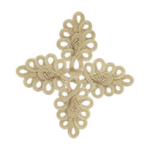 BATHVEVE 2 Stück Chinesische Knopfverschlüsse Dekorative Knöpfe für Diy Nähprojekte Vintage Knotenverschlüsse für Kleidung für Cheongsam und Mäntel BATHVEVE 2 Stück Chinesische Knopfverschlüsse Dekorative Knöpfe für Diy Nähprojekte Vintage Knotenverschlüsse für Kleidung für Cheongsam und Mäntel von BATHVEVE
