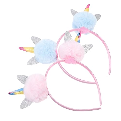 BATHVEVE 2 Stück Einhorn Stirnband Mädchen Party Klein Einhorn-haarspangen Haarreiber Haarband Einhorn-cosplay-kopfschmuck Lustige Haarreifen Einhorn-haarreifen Süßes Stirnband Plüschstoffe BATHVEVE 2 Stück Einhorn Stirnband Mädchen Party Klein Einhorn-haarspangen Haarreiber Haarband Einhorn-cosplay-kopfschmuck Lustige Haarreifen Einhorn-haarreifen Süßes Stirnband Plüschstoffe von BATHVEVE