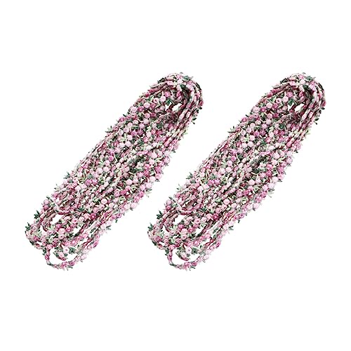 BATHVEVE 2 Stück Farbenfrohe kleine Spitze Blumenband Blumenbänder Schleife Haarband Band zum Verpacken Haarspange dekoratives Band floraler Spitzenbesatz Polyestergarn Rosa BATHVEVE 2 Stück Farbenfrohe kleine Spitze Blumenband Blumenbänder Schleife Haarband Band zum Verpacken Haarspange dekoratives Band floraler Spitzenbesatz Polyestergarn Rosa von BATHVEVE