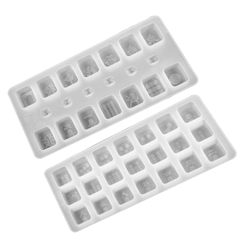 BATHVEVE 2 Stück Silikon Mahjong und Würfel Gießformen Epoxidharz Formen für DIY Kunsthandwerk Wiederverwendbar nicht Klebend zum Dekorieren für Projekte Zufällige Farbe Zufällige Farbe BATHVEVE 2 Stück Silikon Mahjong und Würfel Gießformen Epoxidharz Formen für DIY Kunsthandwerk Wiederverwendbar nicht Klebend zum Dekorieren für Projekte Zufällige Farbe Zufällige Farbe von BATHVEVE
