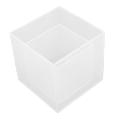 BATHVEVE 2 Stück Transparente Silikonwürfelformen Quadratische Epoxidharz Gießformen Leicht zu Reinigen und Entformen Vielseitig Einsetzbar für DIY Kunsthandwerk Verschiedene BATHVEVE 2 Stück Transparente Silikonwürfelformen Quadratische Epoxidharz Gießformen Leicht zu Reinigen und Entformen Vielseitig Einsetzbar für DIY Kunsthandwerk Verschiedene von BATHVEVE