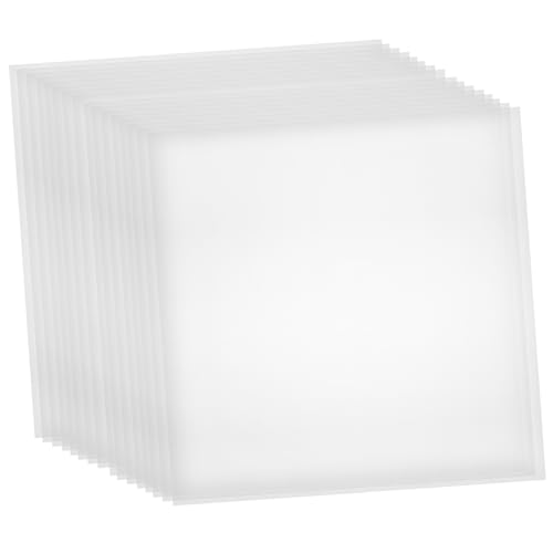 BATHVEVE 20 Blatt Wasserlösliches Stickpapier Stickmuster Übertragungsfolie mit Feiner Prägung Wasserlöslicher Film Leicht zu Reinigen und Präzise für DIY Näh Stickarbeiten BATHVEVE 20 Blatt Wasserlösliches Stickpapier Stickmuster Übertragungsfolie mit Feiner Prägung Wasserlöslicher Film Leicht zu Reinigen und Präzise für DIY Näh Stickarbeiten von BATHVEVE