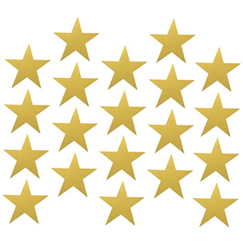 BATHVEVE 20 Stück Goldene Papier Fünfzackige Sterne Wanddeko für Kinderzimmer und Klassenzimmer DIY Bastelmaterial für Themenpartys und Frühlingsfeiern BATHVEVE 20 Stück Goldene Papier Fünfzackige Sterne Wanddeko für Kinderzimmer und Klassenzimmer DIY Bastelmaterial für Themenpartys und Frühlingsfeiern von BATHVEVE
