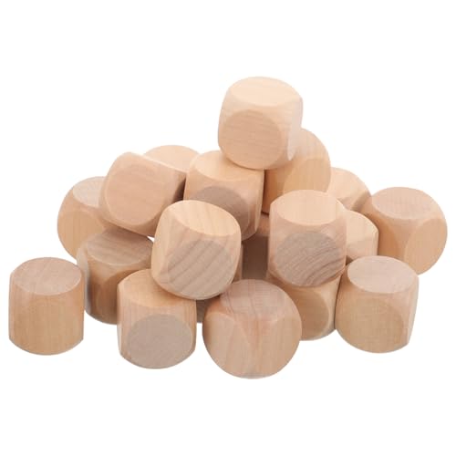 BATHVEVE 20 Stück Holzwürfel leere Würfel Jumbo-Würfel große Würfel schmucklos Handwerk Holzblockwürfel Würfelrohling Würfel für Gesprächswürfel kleine Würfel Hölzern BATHVEVE 20 Stück Holzwürfel leere Würfel Jumbo-Würfel große Würfel schmucklos Handwerk Holzblockwürfel Würfelrohling Würfel für Gesprächswürfel kleine Würfel Hölzern von BATHVEVE