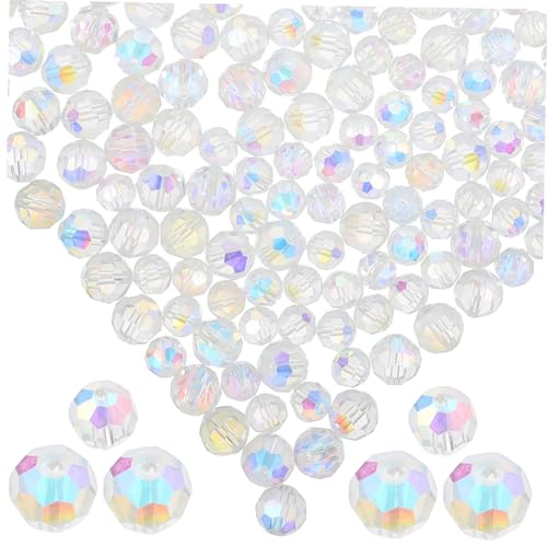 BATHVEVE 200 Stück Ab Farben Kristallperlen für DIY Armbänder Dekorative Glasperlen Spacerperlen für Schmuckherstellung und Bastelprojekte BATHVEVE 200 Stück Ab Farben Kristallperlen für DIY Armbänder Dekorative Glasperlen Spacerperlen für Schmuckherstellung und Bastelprojekte von BATHVEVE