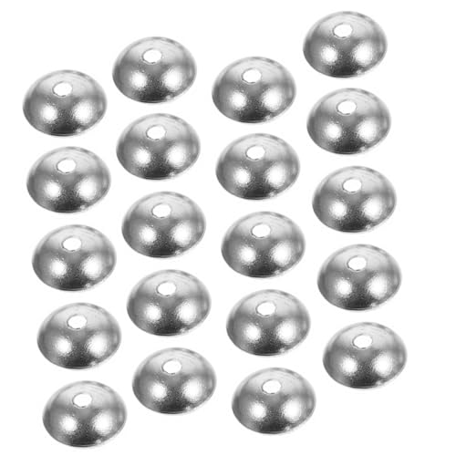 BATHVEVE 200 Stück Perlenkappen für DIY Schmuckherstellung Strapazierfähige Metallkappen für Armbänder und Ohrringe für Kreative Bastelprojekte BATHVEVE 200 Stück Perlenkappen für DIY Schmuckherstellung Strapazierfähige Metallkappen für Armbänder und Ohrringe für Kreative Bastelprojekte von BATHVEVE